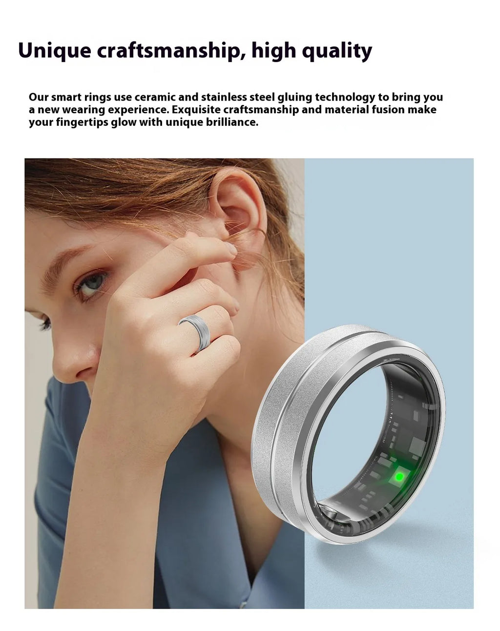 Smart Ring – Gesundheits- & Fitness-Tracker