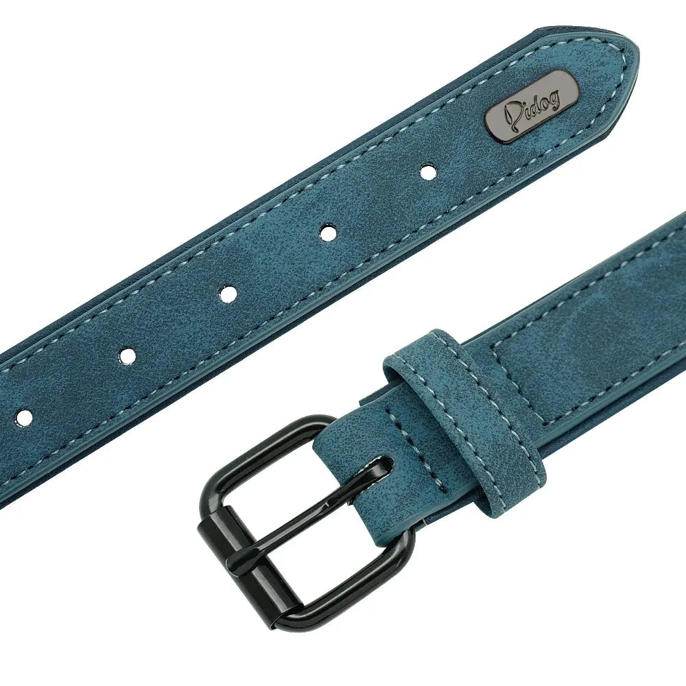 Personalisierte Namens-ID-Tags, Hundehalsbänder, individueller Text, Name, Leder-Hundehalsband für kleine, mittelgroße und große Hunde, Pitbull, Bulldogge, Beagle