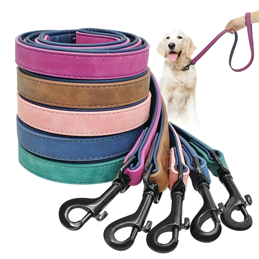 Personalisierte Namens-ID-Tags, Hundehalsbänder, individueller Text, Name, Leder-Hundehalsband für kleine, mittelgroße und große Hunde, Pitbull, Bulldogge, Beagle