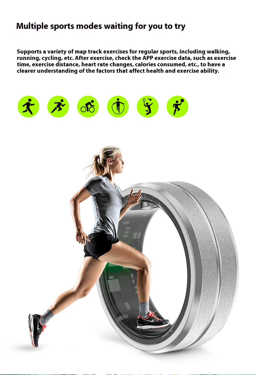 Smart Ring – Gesundheits- & Fitness-Tracker