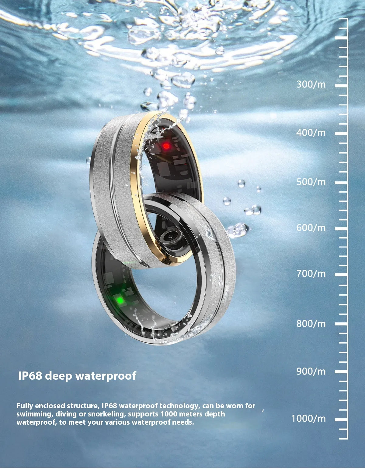 Smart Ring – Gesundheits- & Fitness-Tracker