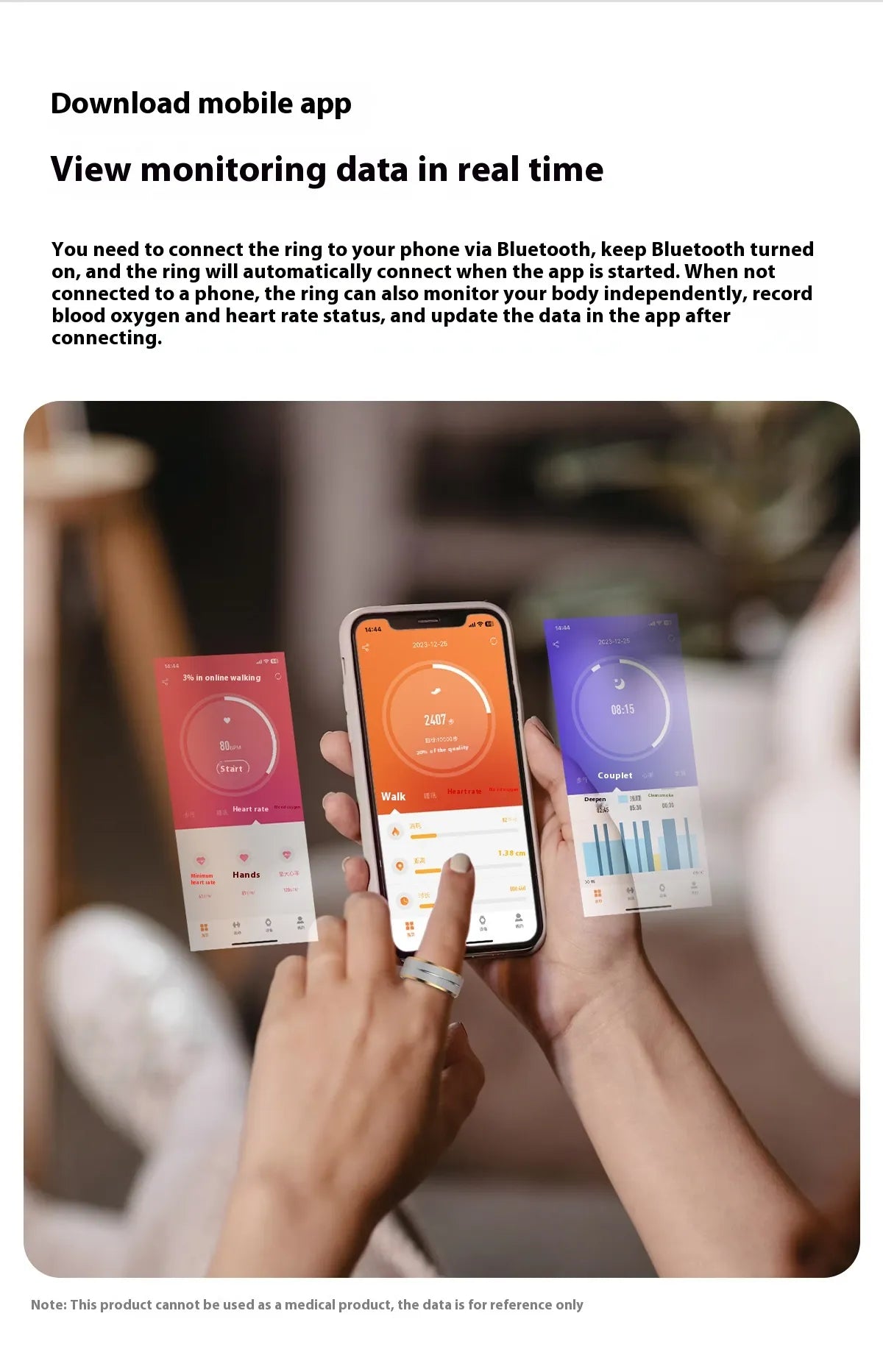 Smart Ring – Gesundheits- & Fitness-Tracker