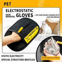 Valley of the Wolves elektrostatische Tierhaarentferner-Handschuhe zur effizienten Reinigung von Katzenhaaren
